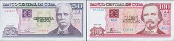 BANKNOTES OF AMERICAN COUNTRIES - CUBA: 7 ... 