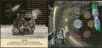 GREECE: 1 Cent to 2 Euro plus commemorative ... 
