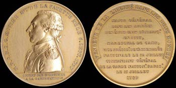 FRANCE: Bronze medal (1976) commemorating ... 