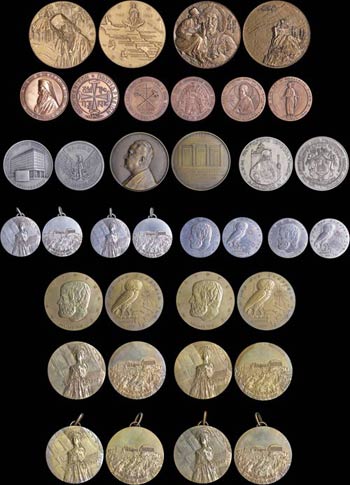 GREECE: Pack of 18 modern commemorative ... 