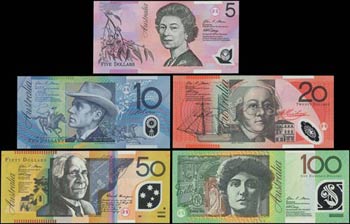 AUSTRALIA: Complete set of 2002-09 of 5 ... 