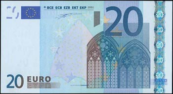 EUROPEAN UNION / ITALY: 20 Euro (2002) in ... 