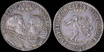 ENGLAND: Silver medal commemorating the ... 