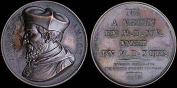 FRANCE: Bronze medal (1819) commemorating ... 