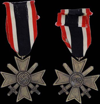 GERMANY: War Merit Cross (1939) with swords. ... 