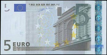 EUROPEAN UNION - BELGIUM: 5 Euro (2002) in ... 