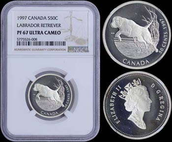 CANADA: 50 Cents (1997) in silver (0,925) ... 