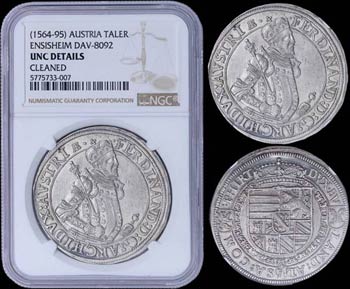 AUSTRIA: 1 Thaler (1564-95) in silver ... 