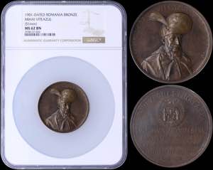 ROMANIA: Bronze medal (1901 dated) ... 