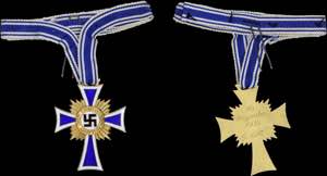GERMANY: Cross of Honour of the German ... 