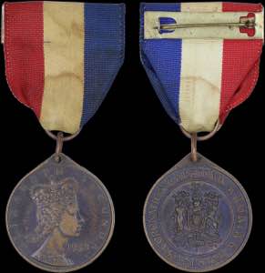 SOUTH AFRICA: Medal commemorating the ... 