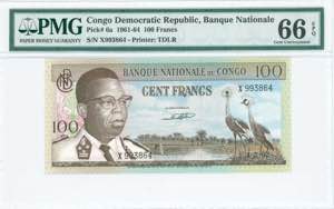 GREECE: CONGO / DEMOCRATIC REPUBLIC: 100 ... 