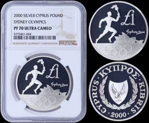 CYPRUS: 1 Pound (2000) in silver (0,925) ... 
