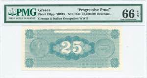 GREECE: Color proof of face of 25 million ... 