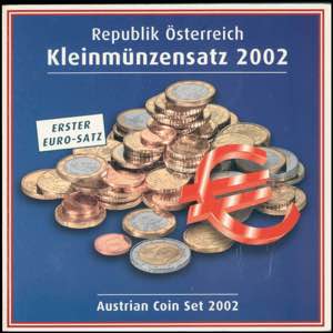 GREECE: AUSTRIA: Euro coin set (2002) ... 
