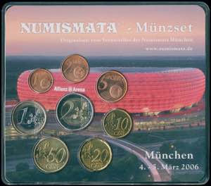GREECE: FINLAND: Euro coin set (2006) ... 