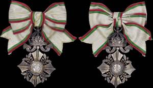BULGARIA: Order of Civil Merit, Ladys Cross. ... 