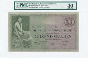 GREECE: NETHERLANDS: 1000 Gulden (19.9.1938) ... 