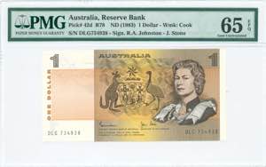 GREECE: AUSTRALIA: 1 Dollar (ND 1983) in ... 