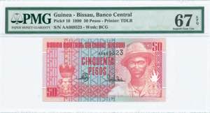 GREECE: GUINEA-BISSAU: 50 Pesos (1.3.1990) ... 