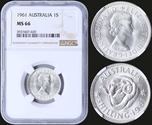 GREECE: AUSTRALIA: 1 Shilling (1961) in ... 