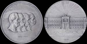 GREECE: Silver medal commemorating the 60th ... 