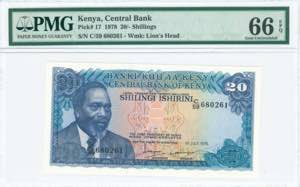 GREECE: KENYA: 20 Shillings (1.7.1978) in ... 