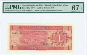 GREECE: NETHERLANDS ANTILLES: 1 Gulden ... 