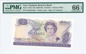 GREECE: NEW ZEALAND: 2 Dollars (ND ... 
