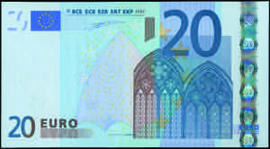 GREECE: EUROPEAN UNION / PORTUGAL: 20 Euro ... 