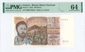 GREECE: GUINEA-BISSAU: 100 Pesos (24.9.1975) ... 