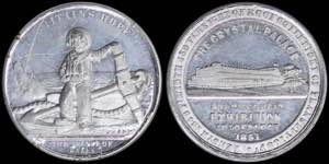 GREAT BRITAIN: Commemorative medal in white ... 