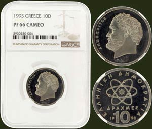 10 drx (1993) (type Ia) in copper-nickel ... 