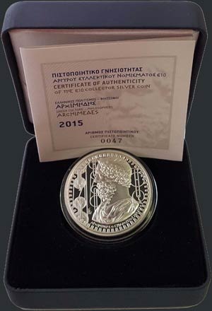 10 Euro (2015) commemorative coin in silver ... 