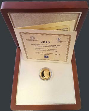 200 Euro (2013) commemorative coin in gold ... 