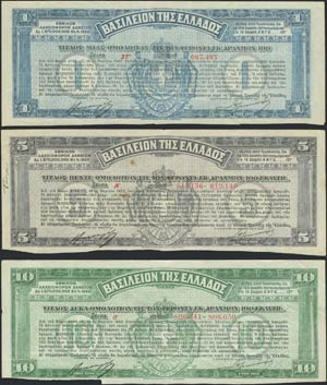  1922 & 1926  LOANS - Three different value ... 