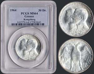 30 drx (1964) commemorative coin in silver ... 