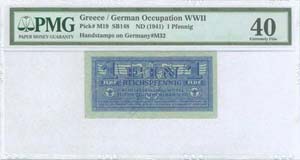  GERMAN OCCUPATION WWII - 1 Reichspfennig ... 