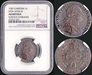 GREAT BRITAIN: 1 Shilling (1787) in silver ... 