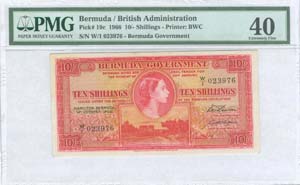  BANKNOTES OF OTHER COUNTRIES - BERMUDA: 10 ... 