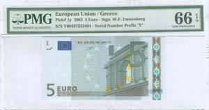 GREECE -  BANKNOTES ISSUED AFTER WWII - 5 ... 