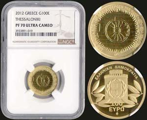 GREECE: 100 Euro (2012) commemorative coin ... 