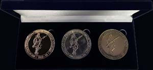 GREECE: 3 commemorative medals (2012) in ... 