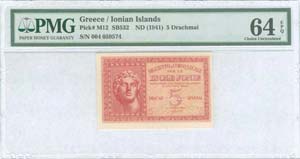 GREECE: 5 Drachmas (ND 1941) by ISOLE ... 