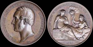 ITALY: Medal in honor of Francesco de ... 