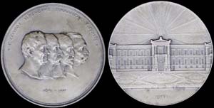 GREECE: Greek commemorative silver medal ... 