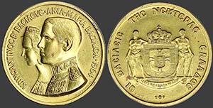 GREECE: Gold (0,999) medal commemorating the ... 
