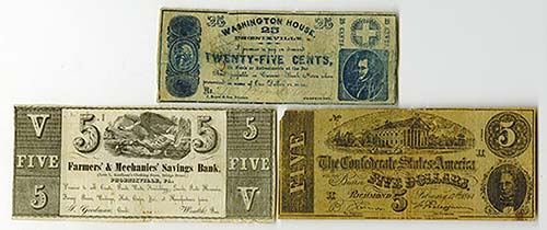 Phoenixville, PA. Lot of 3 notes, ... 