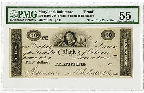 Franklin Bank of Baltimore ... 