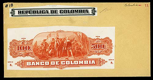 Colombia. ND (ca.1880-1900). Banco ... 